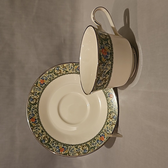 Noritake Ivory China 7019 Isolde Cup & Saucer - Picture 2 of 9